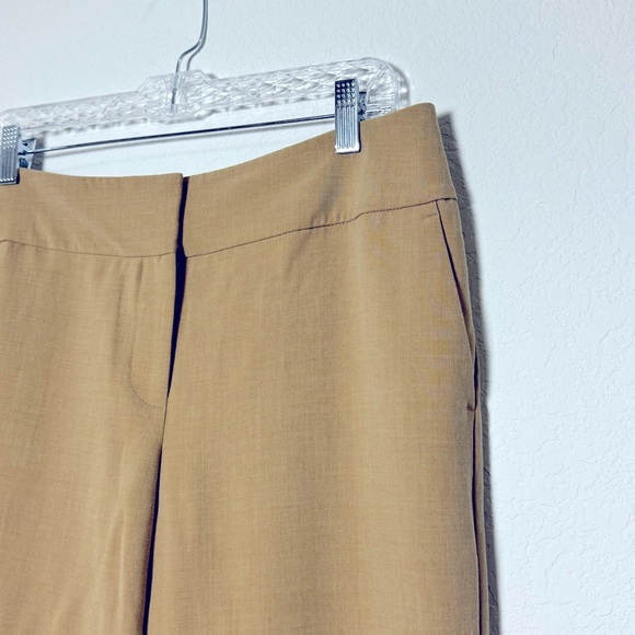 Ann Taylor Factory Women's Light Brown Tan Curvy Casual Pants Slacks Size 8 - Picture 3 of 14